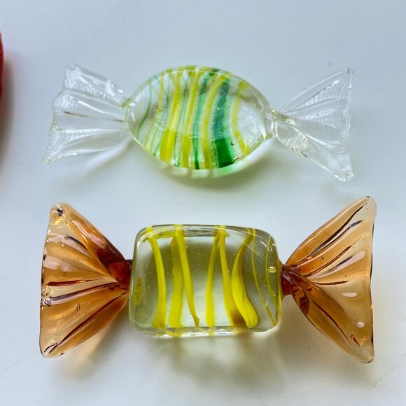 Glass Wrapped Hard Candy Pieces - 10 piece lot - Picture 12 of 15